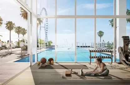 شقة - غرفة نوم - 1 حمام للبيع في مبنى بلوواترز باي 2 - بلوواترز باي - بلوواترز - دبي