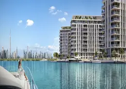 Pool image for: Apartment - 2 Bedrooms - 2 Bathrooms for sale in The Cove Building 2 - The Cove - Dubai Creek Harbour (The Lagoons) - Dubai, Image 1