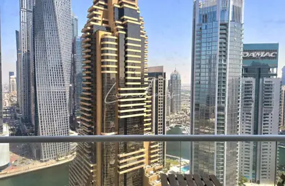 شقة - غرفة نوم - 2 حمامات للايجار في برج بوتانيكا - دبي مارينا - دبي