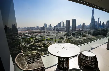 شقة - غرفة نوم - 2 حمامات للايجار في برج ضمان - مركز دبي المالي العالمي - دبي