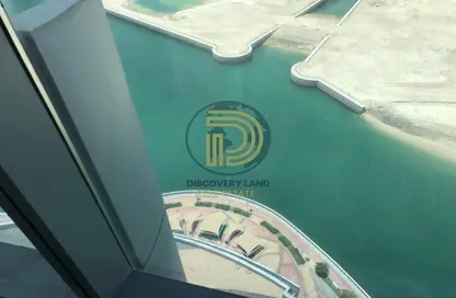 Office Space - Studio - 1 Bathroom for rent in Addax port office tower - City Of Lights - Al Reem Island - Abu Dhabi