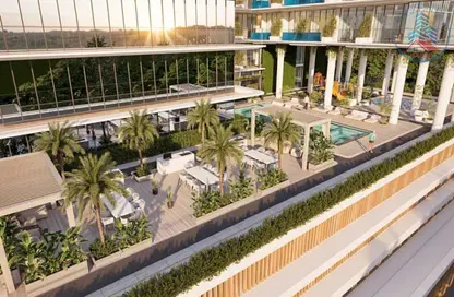 Apartment - 2 Bedrooms - 3 Bathrooms for sale in Lazord by Lapis - Majan - Dubai Land - Dubai