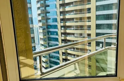 شقة - غرفة نوم - 2 حمامات للايجار في أبراج هورايزون - عجمان وسط المدينة - عجمان