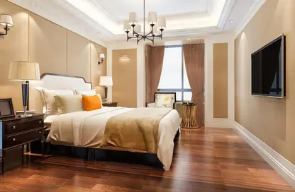 صورة لـ غرفة- غرفة النوم شقة - 2 غرف نوم - 2 حمامات للايجار في شارع الشيخ زايد - دبي ، صورة رقم 1