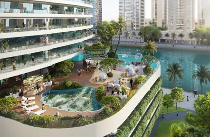 شقة - 1 حمام للبيع في مرتفعات القناة - الخليج التجاري - دبي