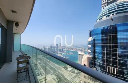 Apartment - 2 Bedrooms - 3 Bathrooms for rent in Damac Heights - Dubai Marina - Dubai