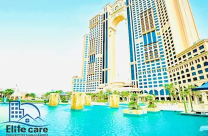 شقة - 3 غرف نوم - 5 حمامات للايجار في فيرمونت مارينا ريزيدنس - مارينا - أبوظبي