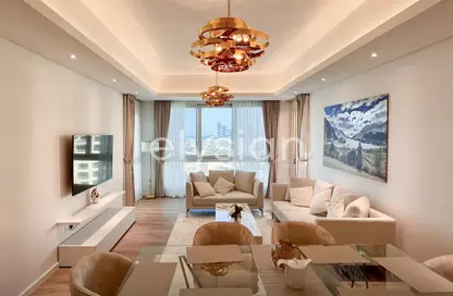Apartment - 3 Bedrooms - 5 Bathrooms for rent in Marina Residences 2 - Marina Residences - Palm Jumeirah - Dubai