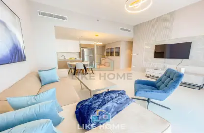 Living / Dining Room image for: Apartment - 2 Bedrooms - 2 Bathrooms for rent in The Grand - Dubai Creek Harbour (The Lagoons) - Dubai, Image 1