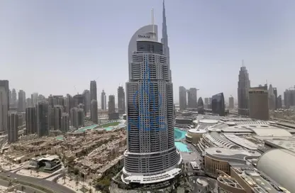 Apartment - 2 Bedrooms - 3 Bathrooms for rent in Boulevard Point - Downtown Dubai - Dubai
