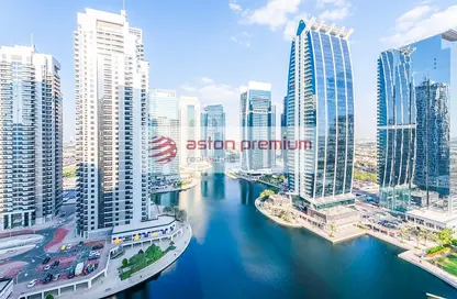 Apartment - 1 Bedroom - 2 Bathrooms for rent in MAG 214 - JLT Cluster R - Jumeirah Lake Towers - Dubai