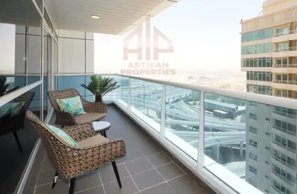 Apartment - 1 Bedroom - 2 Bathrooms for rent in Opal Tower Marina - Dubai Marina - Dubai