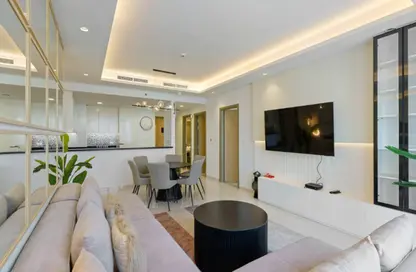 Apartment - 3 Bedrooms - 3 Bathrooms for rent in Paramount Tower Hotel  and  Residences - Business Bay - Dubai