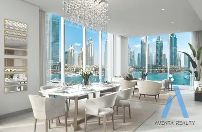 Dining Room image for: Apartment - 1 Bedroom - 1 Bathroom for sale in LIV Marina - Dubai Marina - Dubai, Image 1