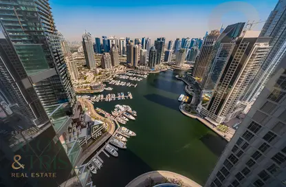 Apartment - 2 Bedrooms - 3 Bathrooms for sale in Damac Heights - Dubai Marina - Dubai
