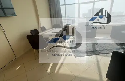 شقة - 2 غرف نوم - 2 حمامات للايجار في أورينت تاور 1 - أورينت تاور - البستان - عجمان