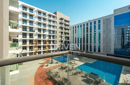 Apartment - 1 Bedroom - 1 Bathroom for rent in Laya Heights - Dubai Studio City - Dubai