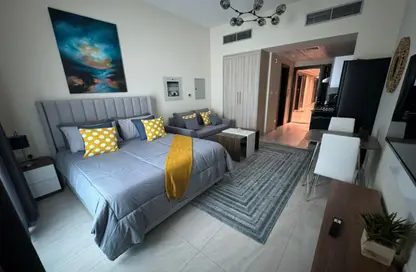 Apartment - Studio - 4 Bathrooms for rent in Elite Business Bay Residence - Business Bay - Dubai