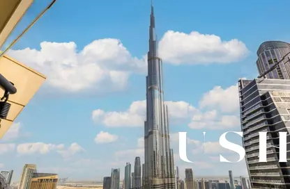 Apartment - 3 Bedrooms - 4 Bathrooms for rent in Burj Vista 1 - Burj Vista - Downtown Dubai - Dubai