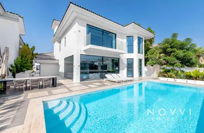 Villa - 5 Bedrooms - 6 Bathrooms for rent in Garden Homes Frond O - Garden Homes - Palm Jumeirah - Dubai