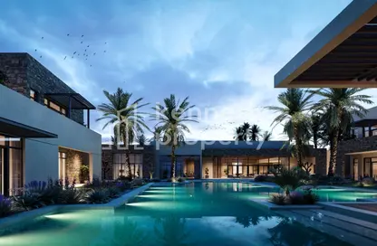 Pool image for: Villa - 4 Bedrooms - 4 Bathrooms for sale in Al Jurf Gardens - AlJurf - Ghantoot - Abu Dhabi, Image 1