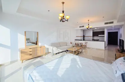 Apartment - Studio - 1 Bathroom for rent in The Court Tower - Business Bay - Dubai