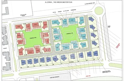 Land - Studio for sale in Golf Community - Al Zorah - Ajman