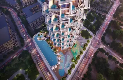 Apartment - 1 Bedroom - 2 Bathrooms for sale in Binghatti Royale - Jumeirah Village Circle - Dubai