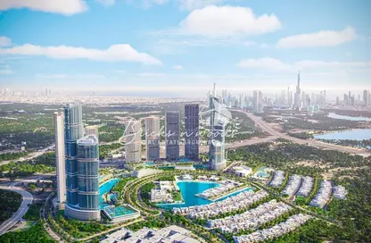 Pool image for: Apartment - 2 Bedrooms - 3 Bathrooms for sale in 360 Riverside Crescent - Sobha Hartland II - Mohammed Bin Rashid City - Dubai, Image 1