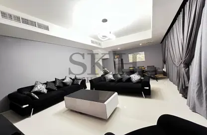 Living Room image for: Apartment - 3 Bedrooms - 4 Bathrooms for sale in Janusia - The Roots DAMAC Hills 2 - Damac Hills 2 - Dubai, Image 1
