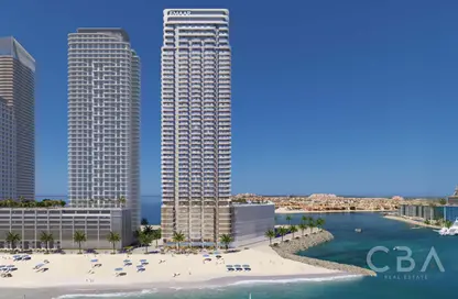 Apartment - 3 Bedrooms - 3 Bathrooms for sale in Beachgate by Address - EMAAR Beachfront - Dubai Harbour - Dubai