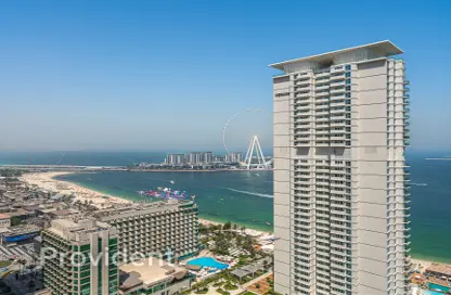Apartment - 3 Bedrooms - 4 Bathrooms for sale in Al Fattan Marine Tower - Al Fattan Marine Towers - Jumeirah Beach Residence - Dubai