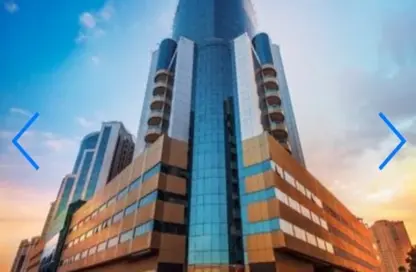 شقة - 2 غرف نوم - 2 حمامات للايجار في أورينت تاور 1 - أورينت تاور - البستان - عجمان