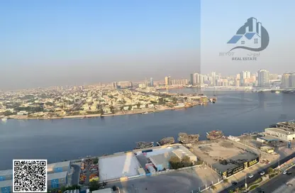 شقة - غرفة نوم - 2 حمامات للايجار في أورينت تاور 2 - أورينت تاور - البستان - عجمان