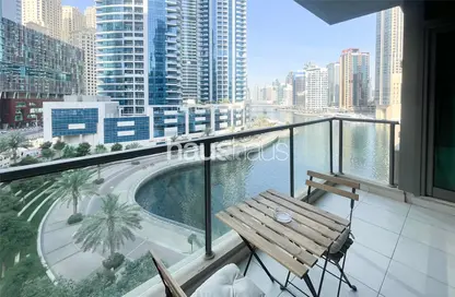 Apartment - 2 Bedrooms - 3 Bathrooms for rent in Marina Quays North - Marina Quays - Dubai Marina - Dubai