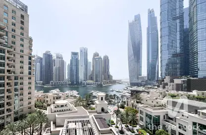 Apartment - 2 Bedrooms - 2 Bathrooms for rent in Al Mesk Tower - Emaar 6 Towers - Dubai Marina - Dubai