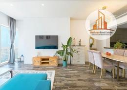 Living / Dining Room image for: Apartment - 2 bedrooms - 3 bathrooms for rent in Damac Heights - Dubai Marina - Dubai, Image 1