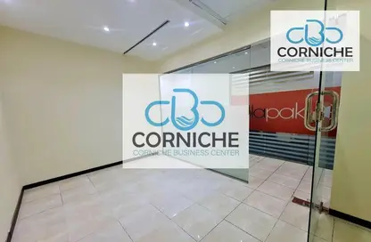 Office Space - Studio - 4 Bathrooms for rent in Corniche Tower - Corniche Road - Abu Dhabi