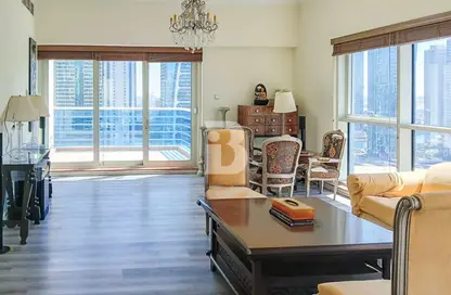 Apartment - 2 Bedrooms - 3 Bathrooms for rent in Cascades Tower - Dubai Marina - Dubai