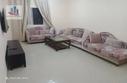 Living Room image for: Apartment - 3 Bedrooms - 3 Bathrooms for rent in New Al Taawun Road - Al Taawun - Sharjah, Image 1