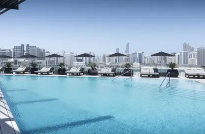 صورة لـ حوض سباحة شقة - غرفة نوم - 2 حمامات للبيع في فندق فور سيزونز - جزيرة المارية - أبوظبي ، صورة رقم 1
