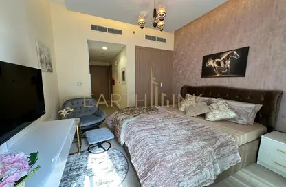 Room / Bedroom image for: Apartment - 1 Bathroom for rent in Azizi Riviera 21 - Meydan One - Meydan - Dubai, Image 1