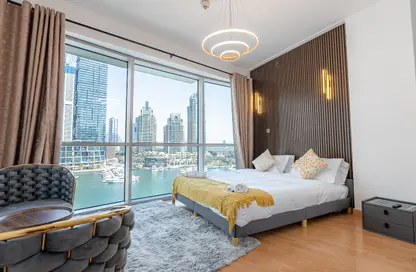 Apartment - 1 Bedroom - 2 Bathrooms for rent in Marina Terrace - Dubai Marina - Dubai