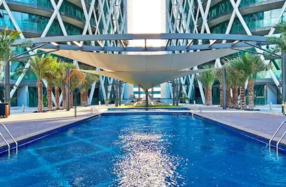 Apartment - 3 Bedrooms - 5 Bathrooms for rent in Water Front Tower B - Waterfront Residential Towers - Tourist Club Area - Abu Dhabi