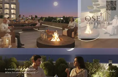 شقة - غرفة نوم - 2 حمامات للبيع في برج الكورنيش - طريق كورنيش عجمان - عجمان شقة - غرفة نوم - 2 حمامات للبيع في برج الكورنيش - طريق كورنيش عجمان - عجمان