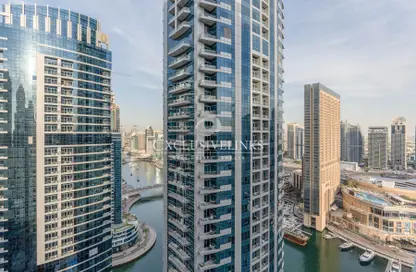 Apartment - 2 Bedrooms - 3 Bathrooms for rent in Bay Central West - Bay Central - Dubai Marina - Dubai