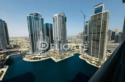 شقة - غرفة نوم - 2 حمامات للايجار في إقامة إم بي إل - (JLT) مجمع K - أبراج بحيرة الجميرا - دبي