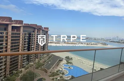 Pool image for: Penthouse - 4 Bedrooms - 3 Bathrooms for rent in Sapphire - Tiara Residences - Palm Jumeirah - Dubai, Image 1
