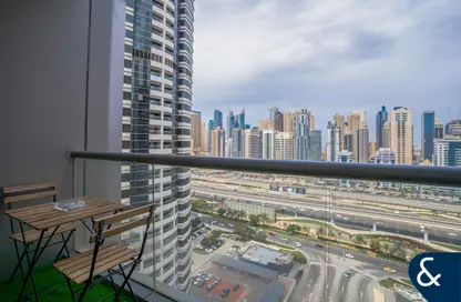 Apartment - 1 Bedroom - 2 Bathrooms for rent in MAG 214 - JLT Cluster R - Jumeirah Lake Towers - Dubai
