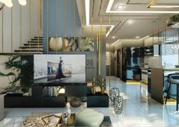 Living Room image for: Apartment - 2 bedrooms - 2 bathrooms for sale in Samana Waves 2 - Samana Waves - Jumeirah Village Circle - Dubai, Image 1